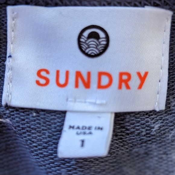 Sundry Evereve Tie Dye Racerback Tank Dress Size Small Gray Blue New - Picture 7 of 12